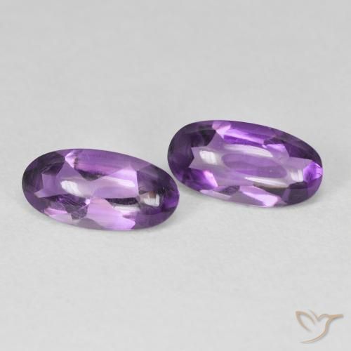 Shop natural 2.49ct Violet intense Améthyste gems, ovale, from Brésil at GemSelect. In stock, global shipping!