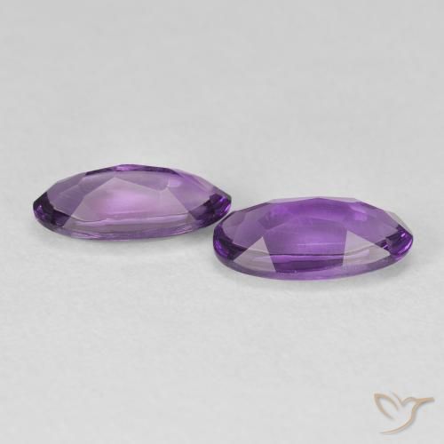 Shop natural 2.49ct Violet intense Améthyste gems, ovale, from Brésil at GemSelect. In stock, global shipping!