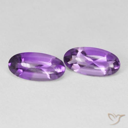 Shop natural 2.28ct Violet moyen Améthyste gems, ovale, from Brésil at GemSelect. In stock, global shipping!