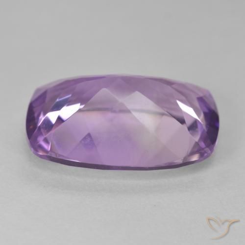 Améthyste Violet Iris naturelle Coussin, 10.90 ct, VVS