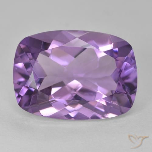 12.90ct Naturel Violet moyen Améthyste, Coussin, VVS
