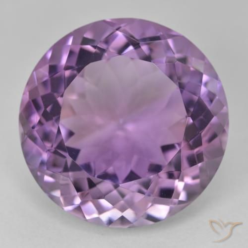 26.47ct Naturel Violet moyen Améthyste, Tour, VVS