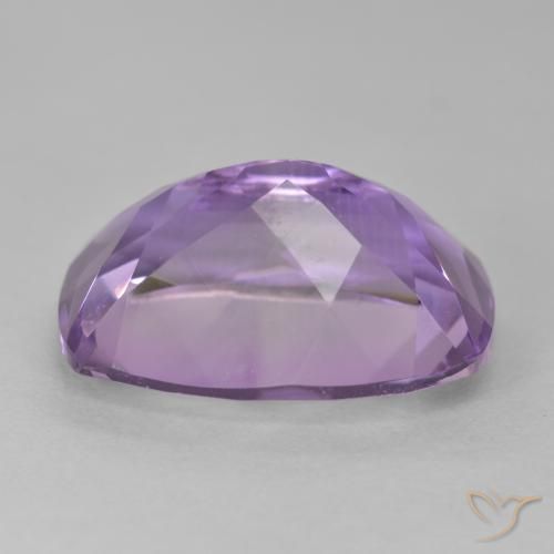 Améthyste Violet moyen naturelle Coussin, 12.56 ct, VVS