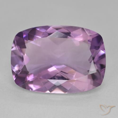 10.91ct Naturel Violet moyen Améthyste, Coussin, VVS