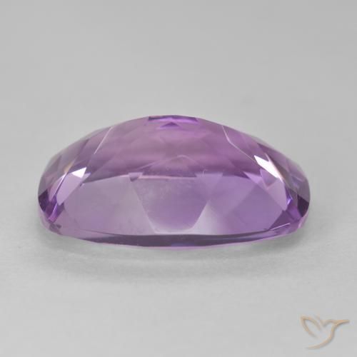 Améthyste Violet moyen naturelle Coussin, 10.91 ct, VVS