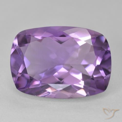 12.17ct Naturel Violet moyen Améthyste, Coussin, VVS