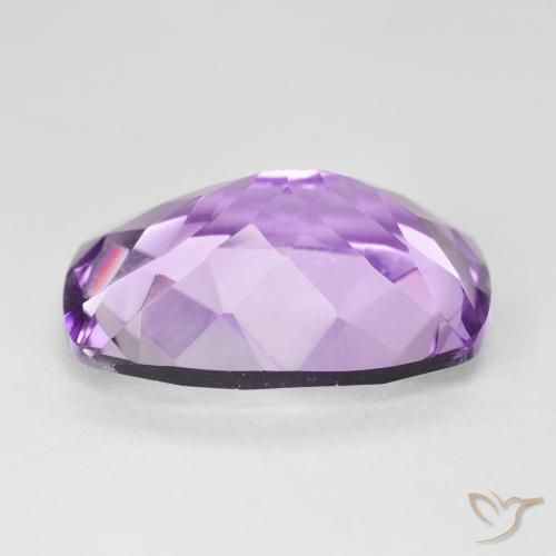 Améthyste Violet Rosâtre naturelle Coussin, 10.92 ct, VVS