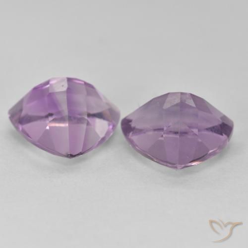Shop natural 5.68ct Violet Rosâtre Améthyste gems, Trillion, from Brésil at GemSelect. In stock, global shipping!