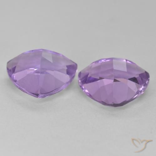 Shop natural 5.45ct Violet iris rosâtre Améthyste gems, Trillion, from Brésil at GemSelect. In stock, global shipping!