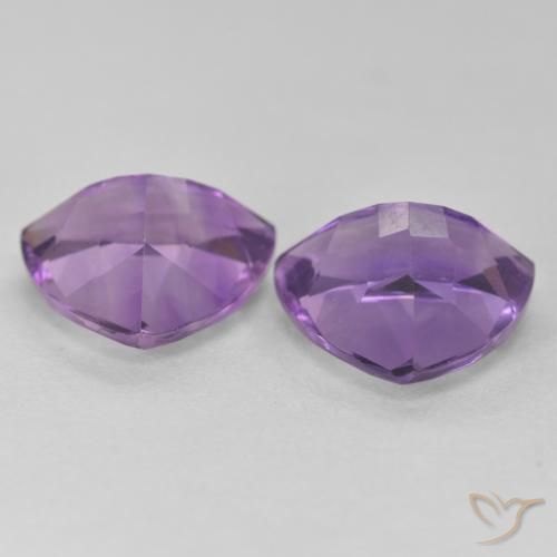 Shop natural 5.57ct Violet moyen Améthyste gems, Trillion, from Brésil at GemSelect. In stock, global shipping!