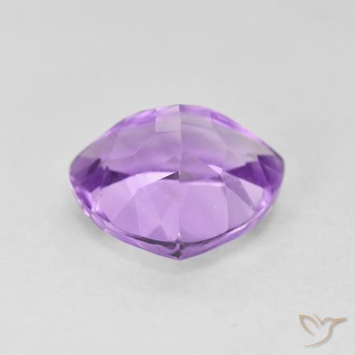 Améthyste Violet clair naturelle Trillion, 2.94 ct, VVS-VS