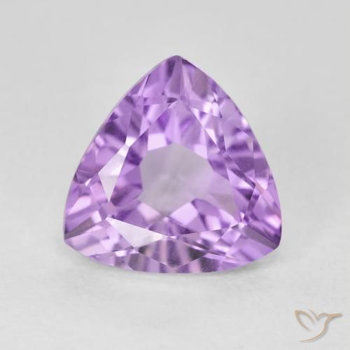 2.93ct Naturel Violet moyen Améthyste, Trillion, VVS-VS
