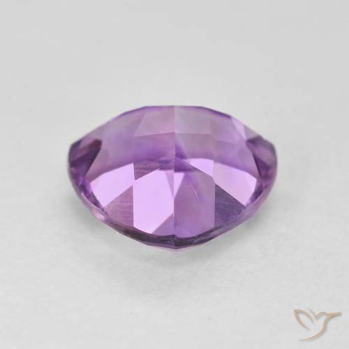Améthyste Violet Rosâtre naturelle Trillion, 2.83 ct, VVS-VS