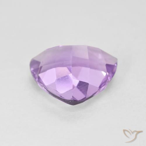 Améthyste Violet rose moyen naturelle Trillion, 2.68 ct, VVS-VS
