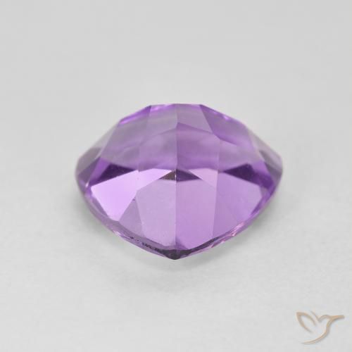Améthyste Violet moyen naturelle Trillion, 3.02 ct, VVS-VS
