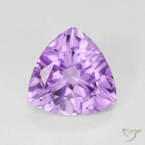2.75ct Naturel Violet rosâtre léger Améthyste, Trillion, VVS-VS
