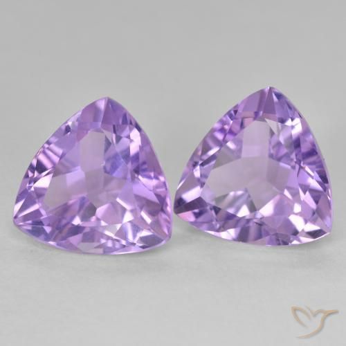 Shop natural 5.84ct Violet foncé Améthyste gems, Trillion, from Brésil at GemSelect. In stock, global shipping!