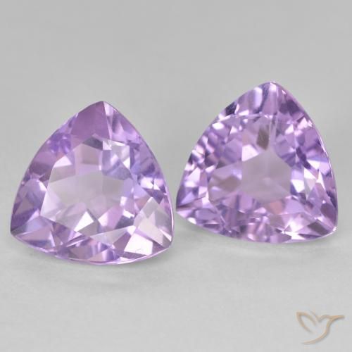 Shop natural 5.75ct Violet moyen Améthyste gems, Trillion, from Brésil at GemSelect. In stock, global shipping!