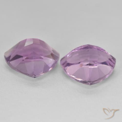 Shop natural 5.83ct Violet rose moyen Améthyste gems, Trillion, from Brésil at GemSelect. In stock, global shipping!