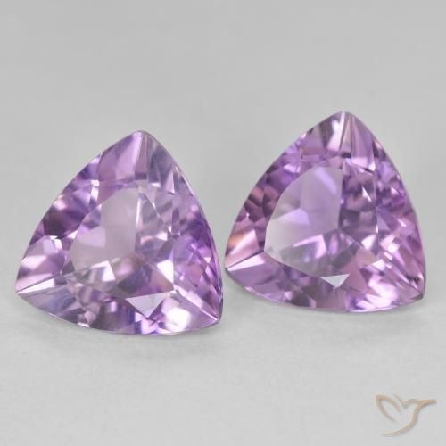 Shop natural 5.15ct Violet Rosâtre Améthyste gems, Trillion, from Brésil at GemSelect. In stock, global shipping!