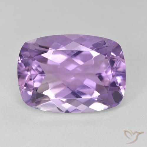 13.05ct Naturel Violet foncé Améthyste, Coussin, VVS