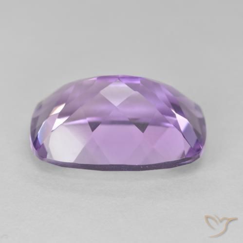 Améthyste Violet foncé naturelle Coussin, 13.05 ct, VVS