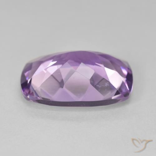 Améthyste Violet Rosâtre naturelle Coussin, 10.94 ct, VVS