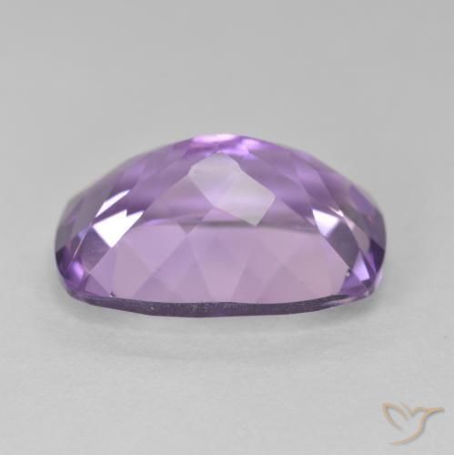 Améthyste Violet moyen naturelle Coussin, 12.83 ct, VVS