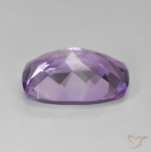 Améthyste Violet moyen naturelle Coussin, 11.40 ct, VVS