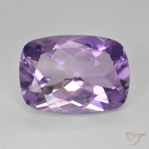 11.78ct Naturel Violet moyen Améthyste, Coussin, VVS