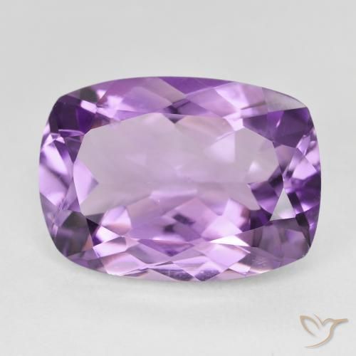 12.53ct Naturel Violet violacé Améthyste, Coussin, VVS-VS