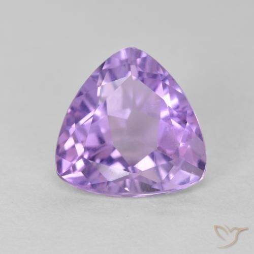 2.88ct Naturel Violet moyen Améthyste, Trillion, VS