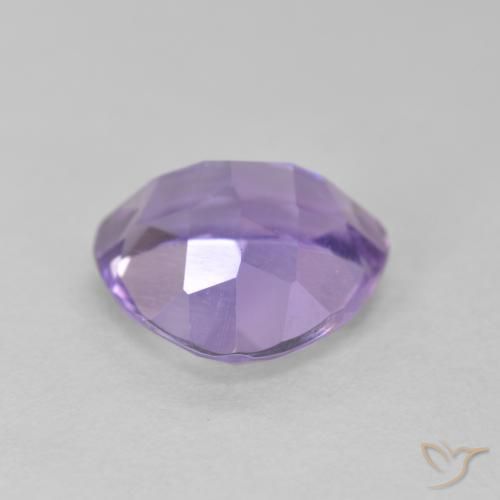 Améthyste Violet moyen naturelle Trillion, 2.88 ct, VS