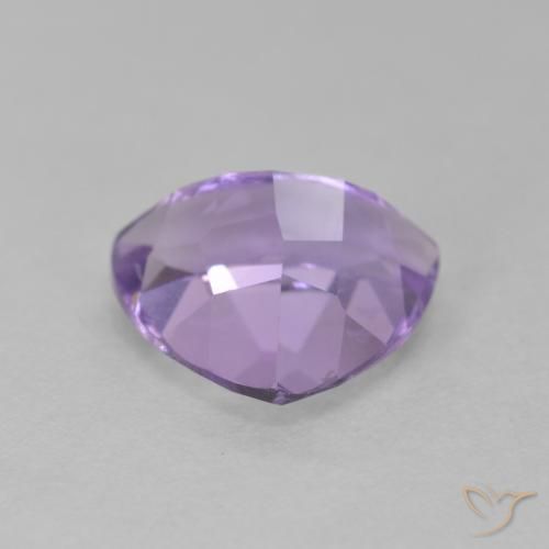 Améthyste Violet moyen naturelle Trillion, 2.89 ct, VS