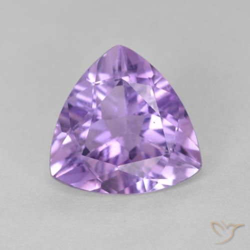 2.60ct Naturel Violet moyen Améthyste, Trillion, VS