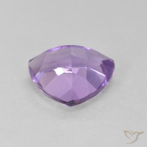 Améthyste Violet moyen naturelle Trillion, 2.72 ct, VS