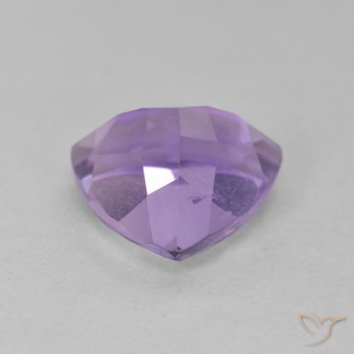 Améthyste Violet Iris naturelle Trillion, 3.03 ct, VS