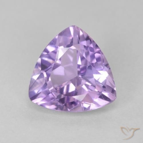 2.84ct Naturel Violet moyen Améthyste, Trillion, VS