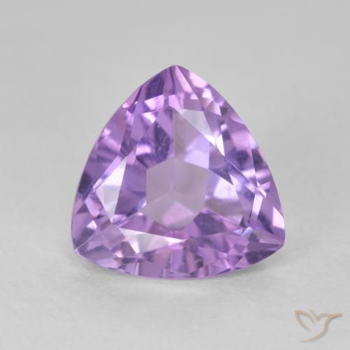 3.01ct Naturel Violet Iris Améthyste, Trillion, VS