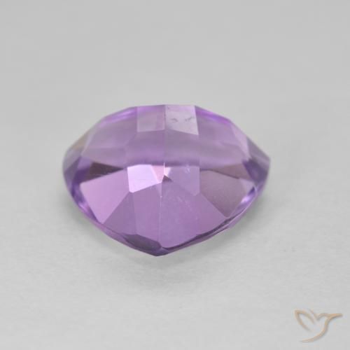 Améthyste Violet Iris naturelle Trillion, 3.01 ct, VS