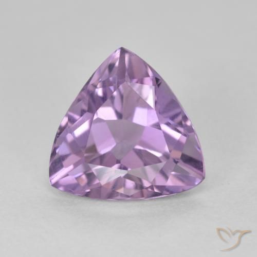 2.70ct Naturel Violet Rosâtre Améthyste, Trillion, VS