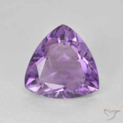 2.75ct Naturel Violet moyen Améthyste, Trillion, VS