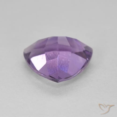 Améthyste Violet moyen naturelle Trillion, 2.75 ct, VS