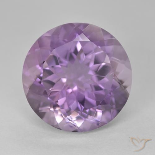 14.12ct Naturel Violet rose moyen Améthyste, Tour, VVS
