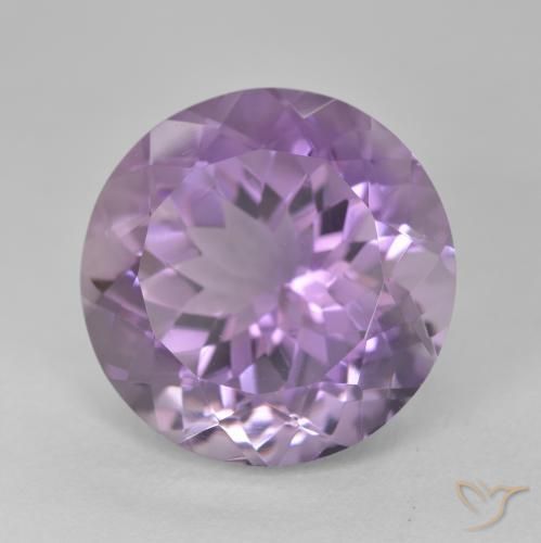 Améthyste Violet rose moyen naturelle Tour, 14.12 ct, VVS