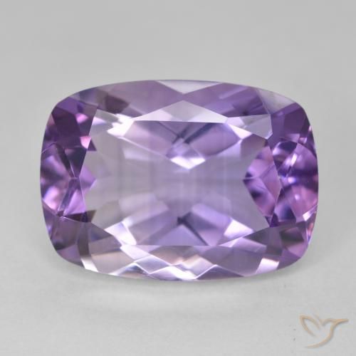 13.08ct Naturel Violet foncé Améthyste, Coussin, VVS