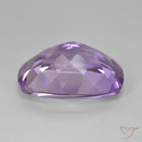 Améthyste Medium Light Purplish-Violet naturelle Coussin, 12.28 ct, VVS