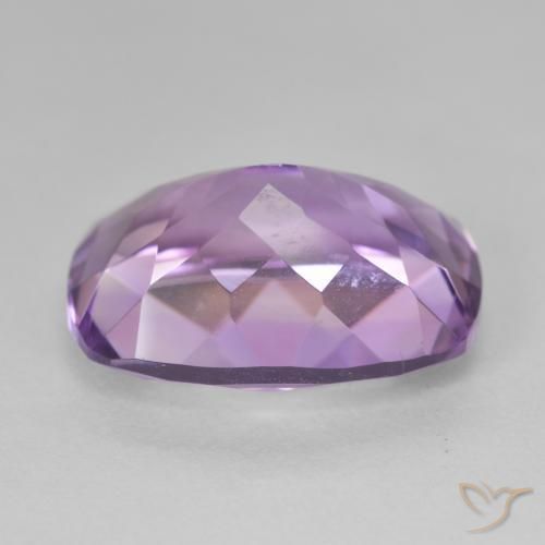 Améthyste Violet moyen naturelle Coussin, 13.11 ct, VVS