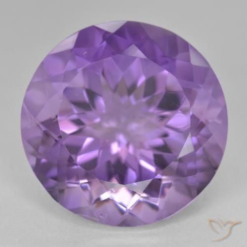 25.46ct Naturel Violet foncé Améthyste, Tour, VVS