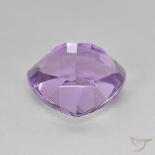 Améthyste Violet Rosâtre naturelle Trillion, 3.08 ct, VS